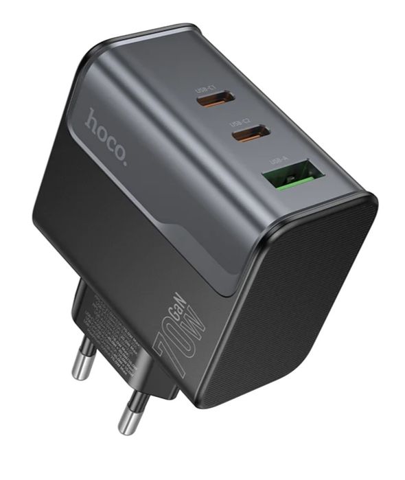 Сетевое зарядное устройство HOCO CS75A Star Speed PD 70W(2C1A)