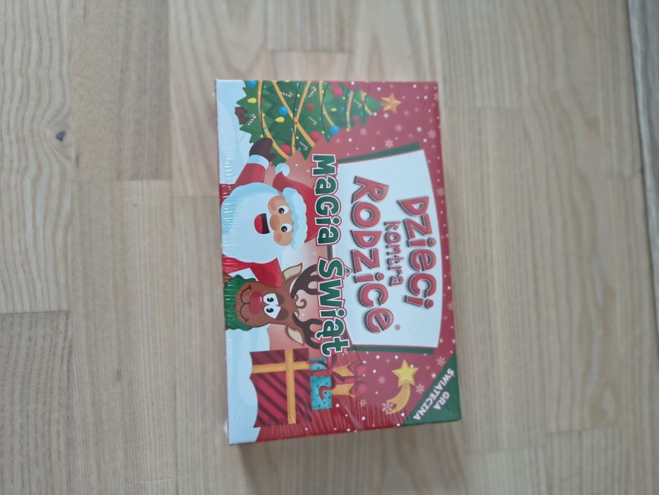 DZIECI KONTRA RODZICE magia świąt gra karciana 6+