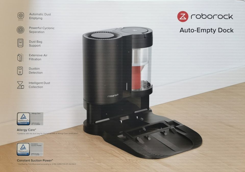 Док-станція Roborock S7 Auto-Empty Зарядка,очищення