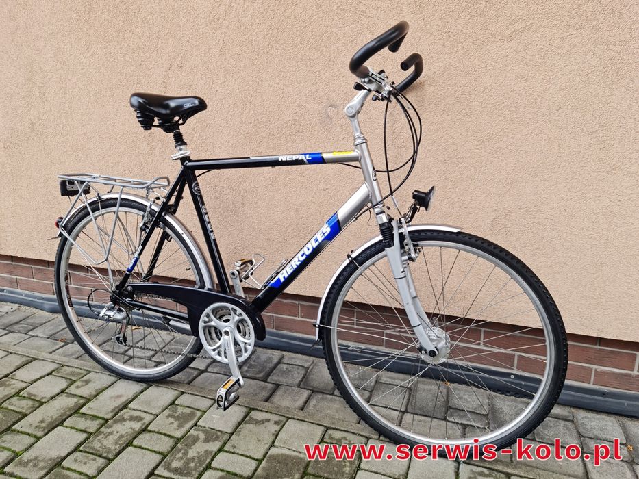 Rower męski trekkingowy HERCULES koła 28 SHIMANO okazja rabat WYSYŁKA