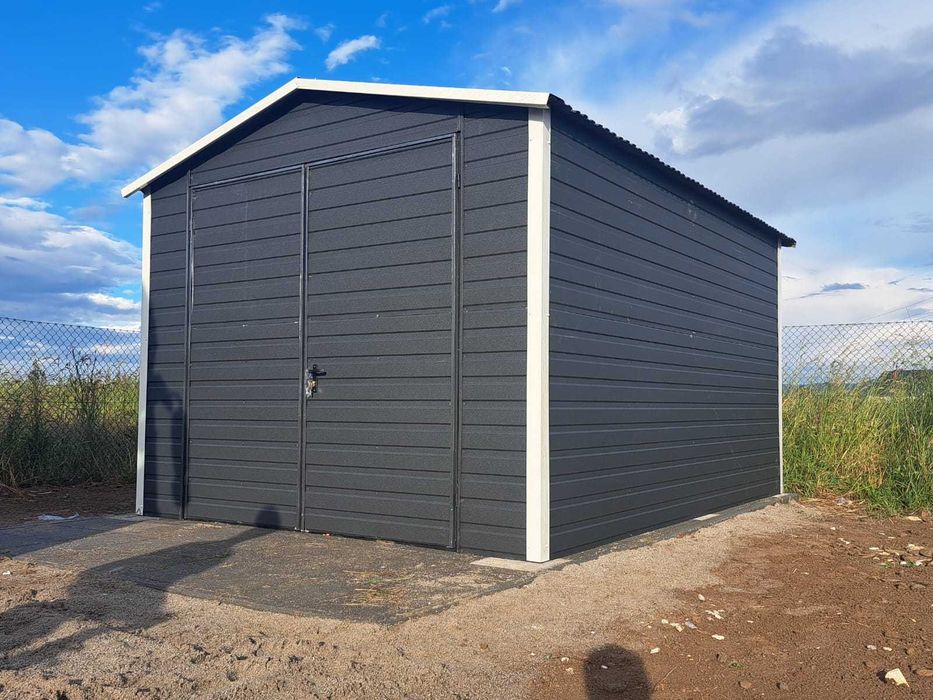 GARAŻ BLASZANY | Domek Ogrodowy | SCHOWEK BUDOWLANY|Wiatka – Maj-Blach