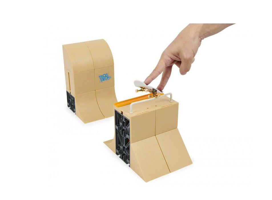 TECH DECK Fingerboard Rampa Mega Half Pipe + Deska