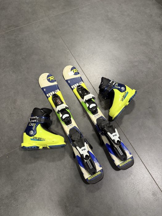 Zestaw narciarski dziecięcy narty ROSSIGNOL + buty DALBELLO Kraków