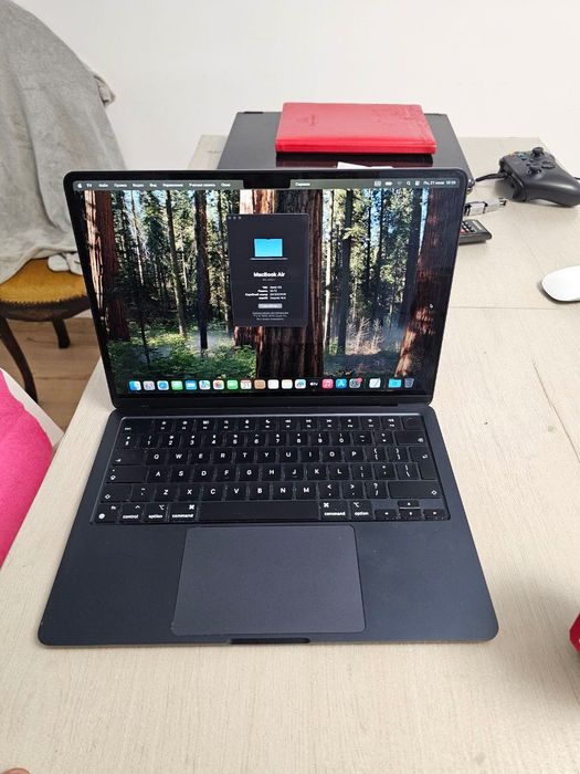 MacBook AirM2 (2022)/24 GB RAM/1 TB SSD/Stan idealny/91% bateria