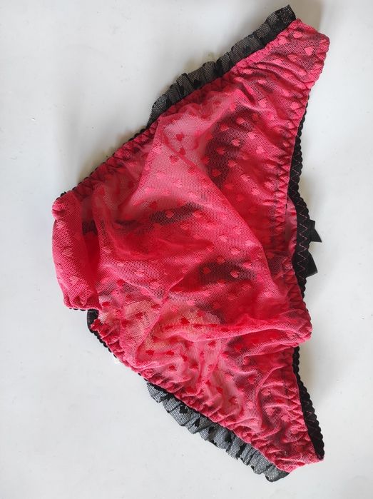 Miss Selfiride siateczkowe figi w serduszka r.M 38-40