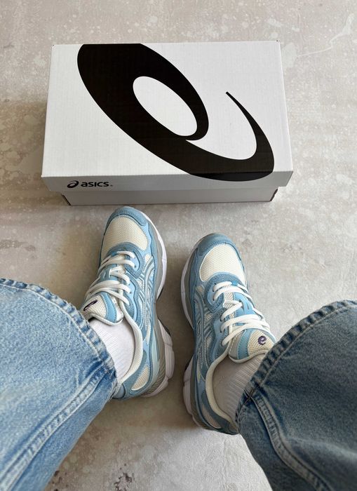 ‼️НОВІ Кросівки Asics Gel-NYC Sky Blue