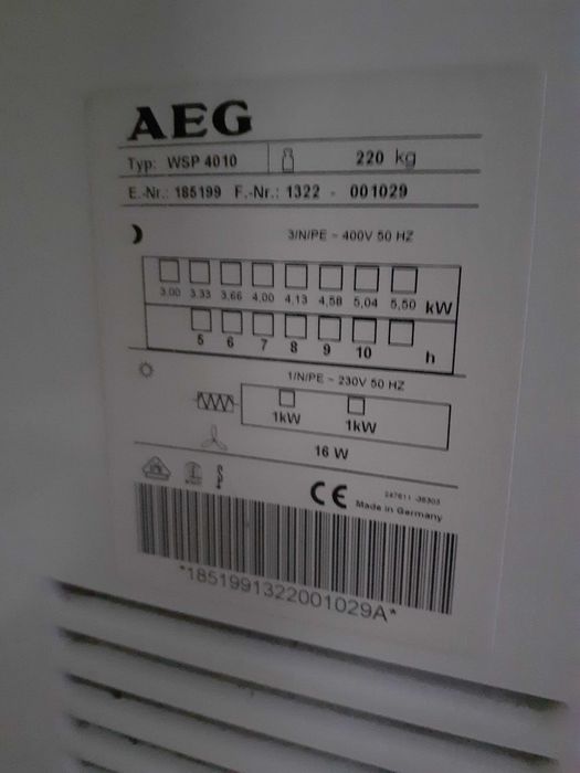 Piece grzejniki akumulacyjne modele: AEG WSP 2010, 3010 i 4010
