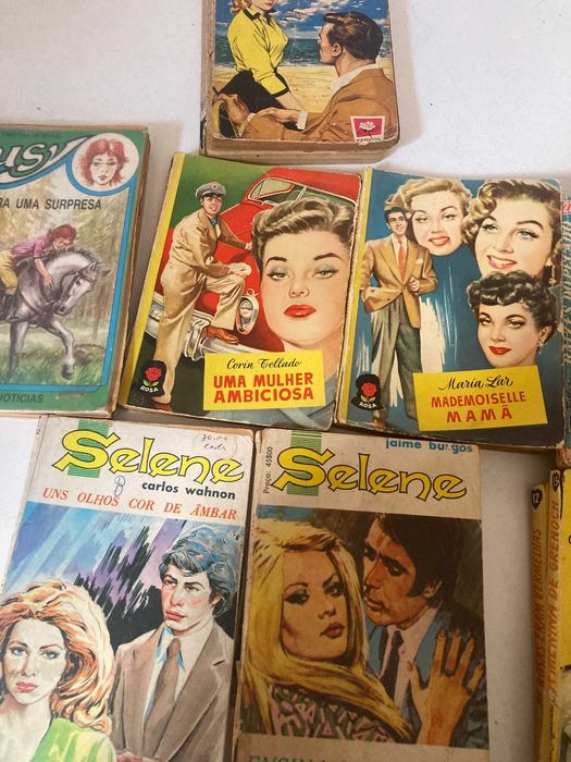 37 Livros da Colecção Selene, Orquídea, Silvia, etc