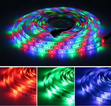 Fita Led RBG para TV com comando