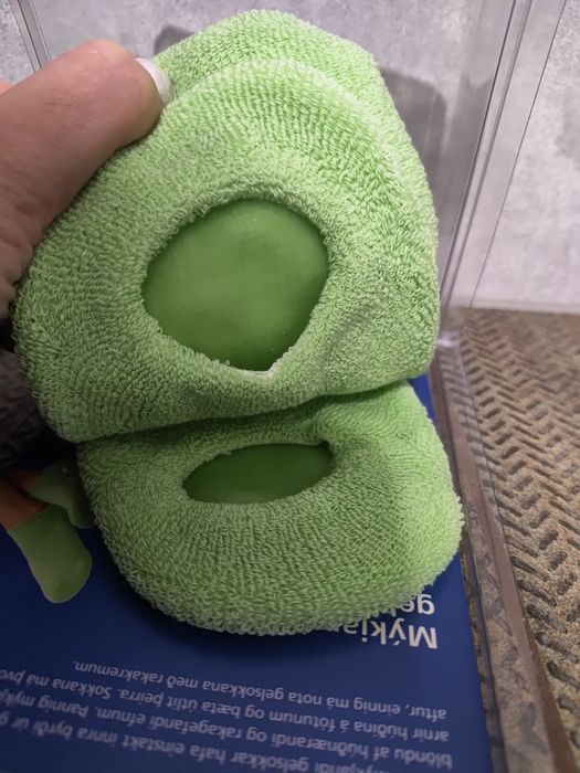 Pelęgnacyjne kosmetyczne skarpetki żelowe nowe