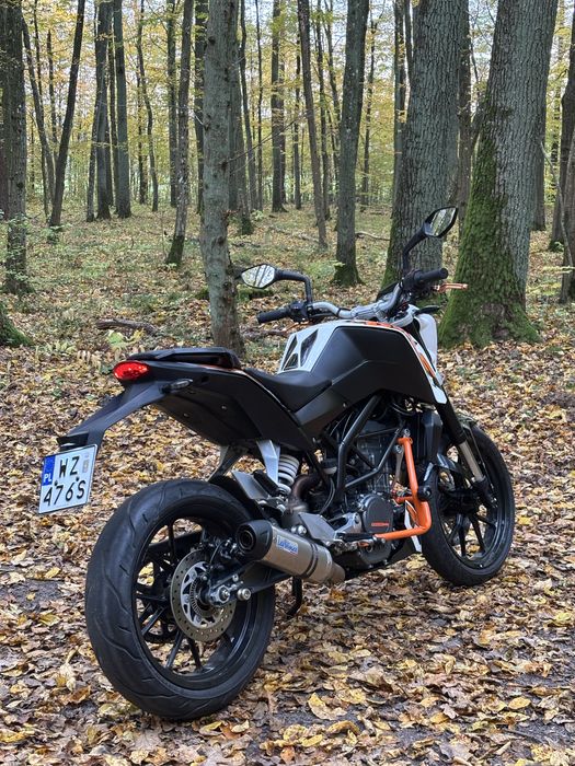 KTM DUKE 125! Salon polska!