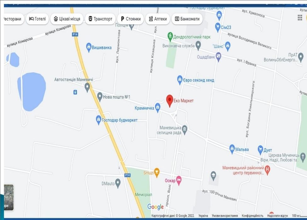 Оренда торгового приміщення смт.Маневичі 60 кв.м-500 грн/кв.м