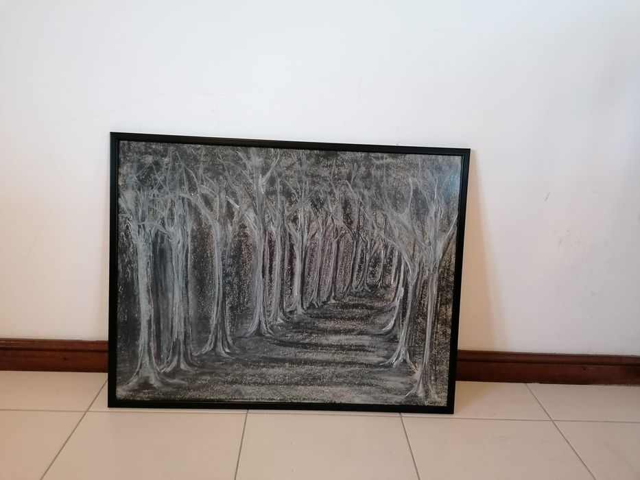 Vários quadros de decoração