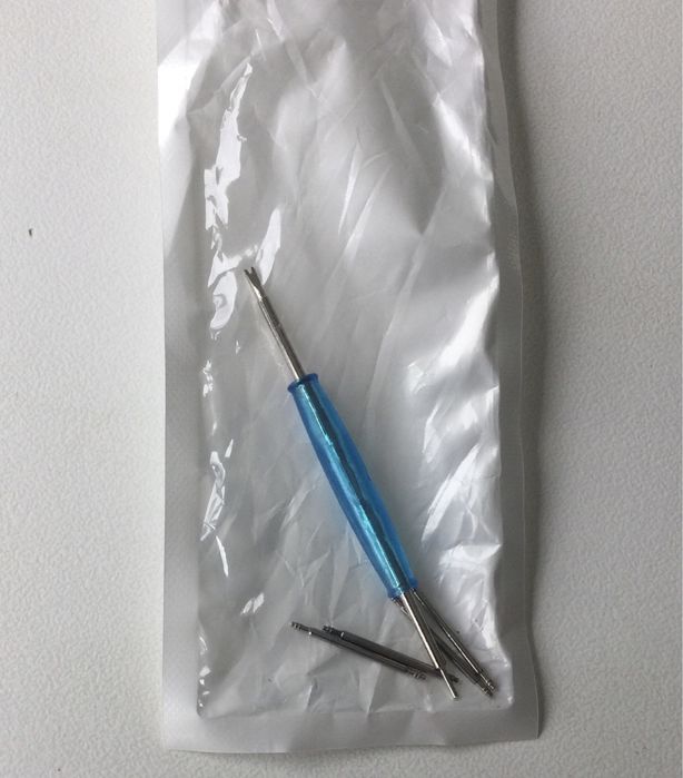 bracelete em pele genuína azul escuro