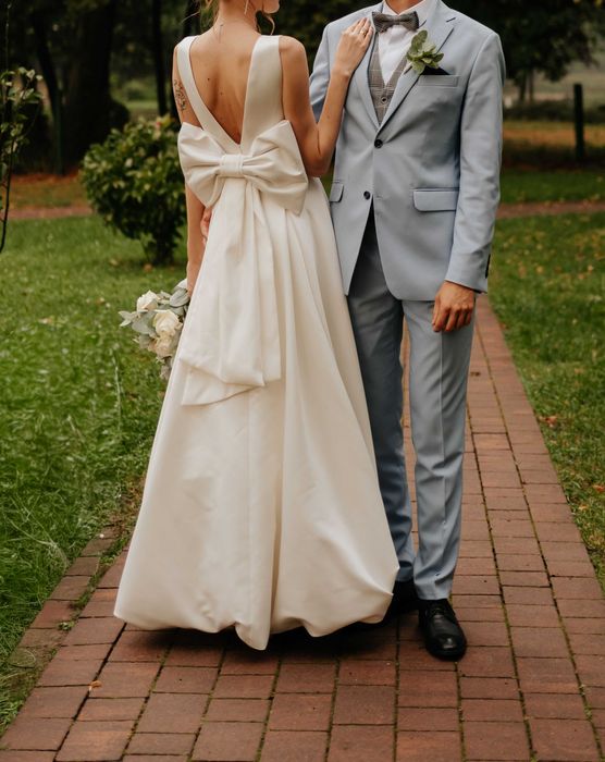 Suknia ślubna vintage