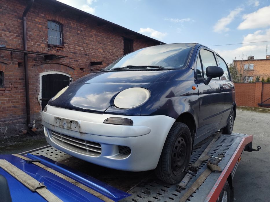Daewoo Matiz 0,8 Benzyna 2001 rok ,Na Części