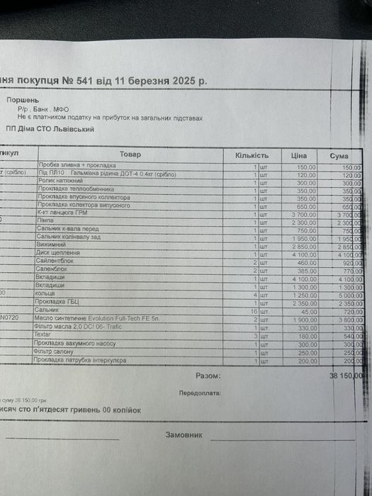 Рено колеос 2008р.в. , повний привід ,2.0 тді