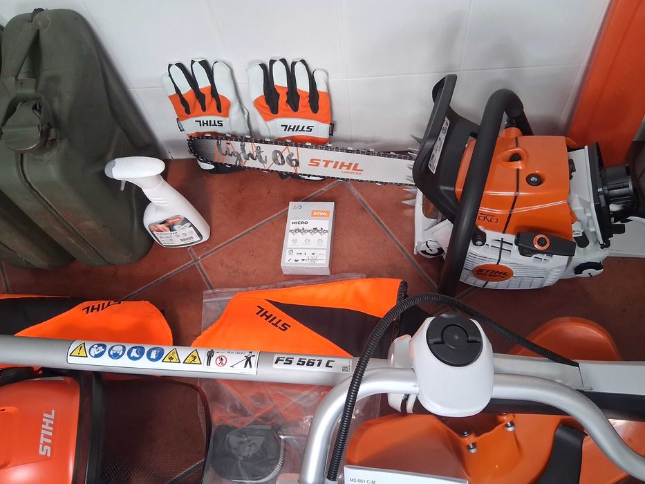 Motosserra STHIL661 pegar castelo branco