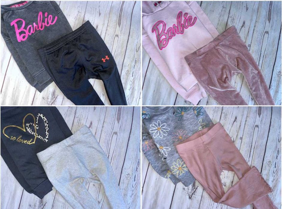 r.98-104 MEGA PAKA 59szt ZESTAW UBRANEK dla córci dziewczynki newbie