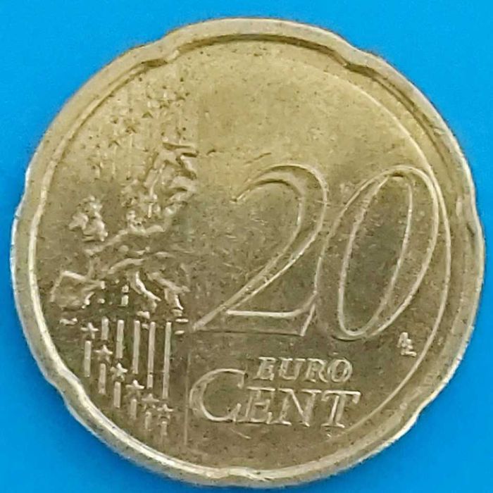 20 Cêntimos de 2020 de Portugal