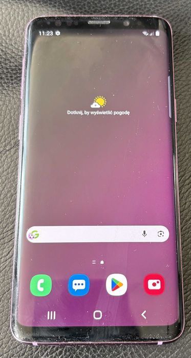 Samsung Galaxy S9 Lilac Puple 64GB - pudełko + etui Spigen + akcesoria