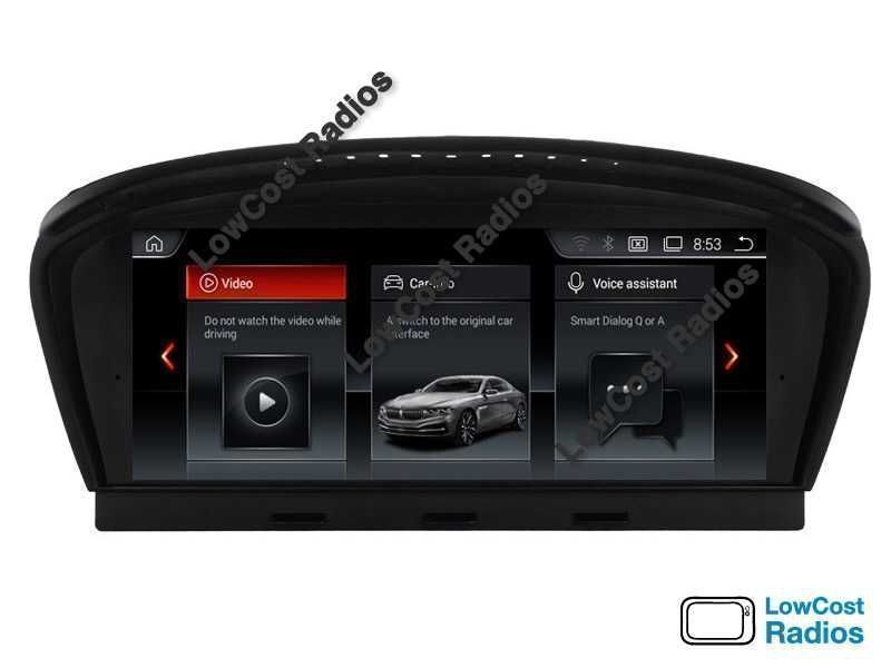 Auto Rádio GPS ANDROID BMW E60, E61, E90, E91 (Série 3 e 5) Wifi USB