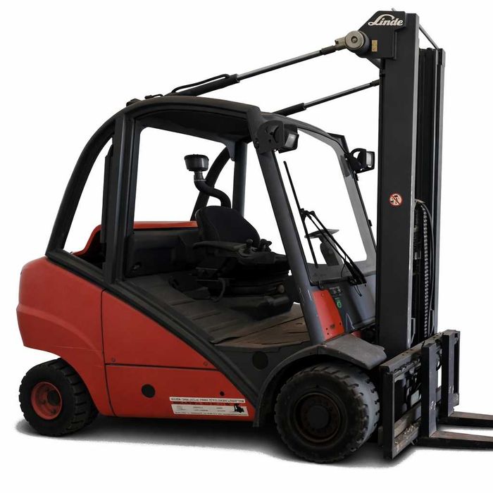 Wózek widłowy Linde H30, LPG, 3000 kg, Niski maszt z wolnym skokiem, przesów boczny!!