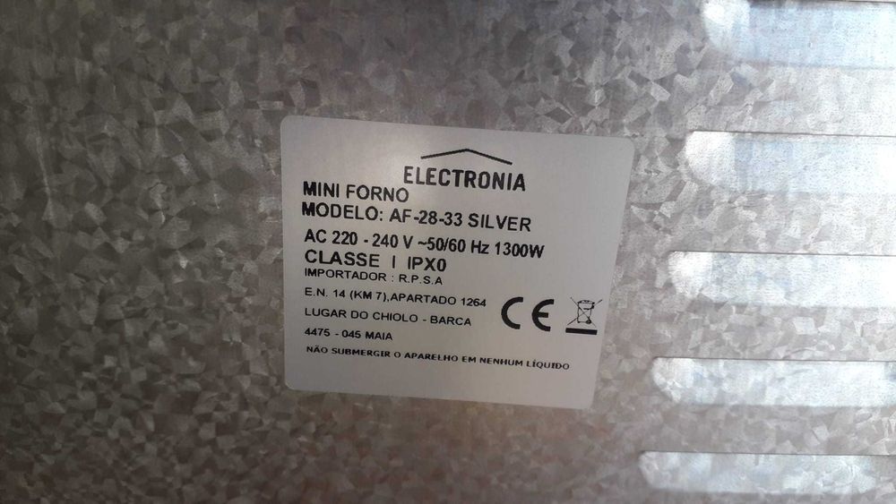 Mini-forno Electronia AF-28-33