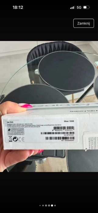 Tablet Samsung A7 lite 32GB