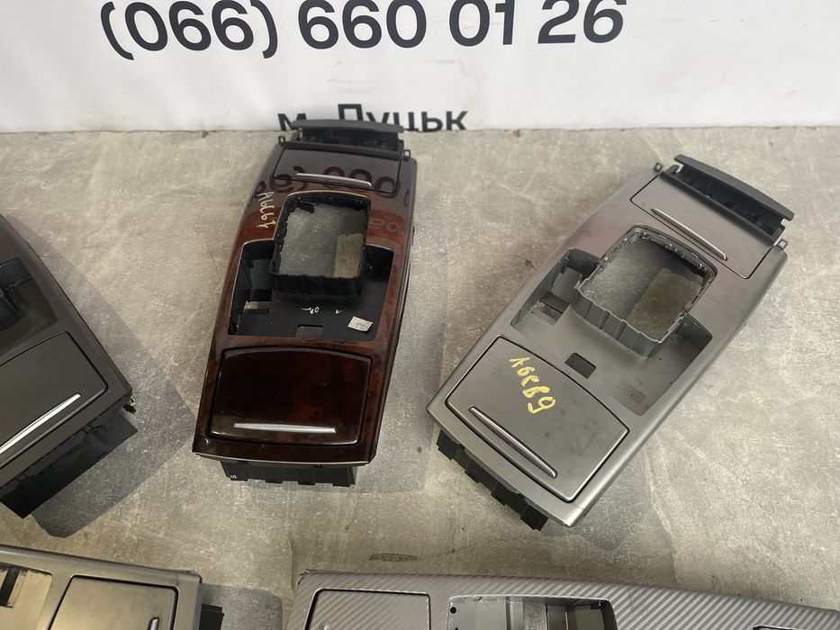 Центральна Консоль Ауді А6 С6 Декор Салона Audi A6 C6 Авторозбор Шрот