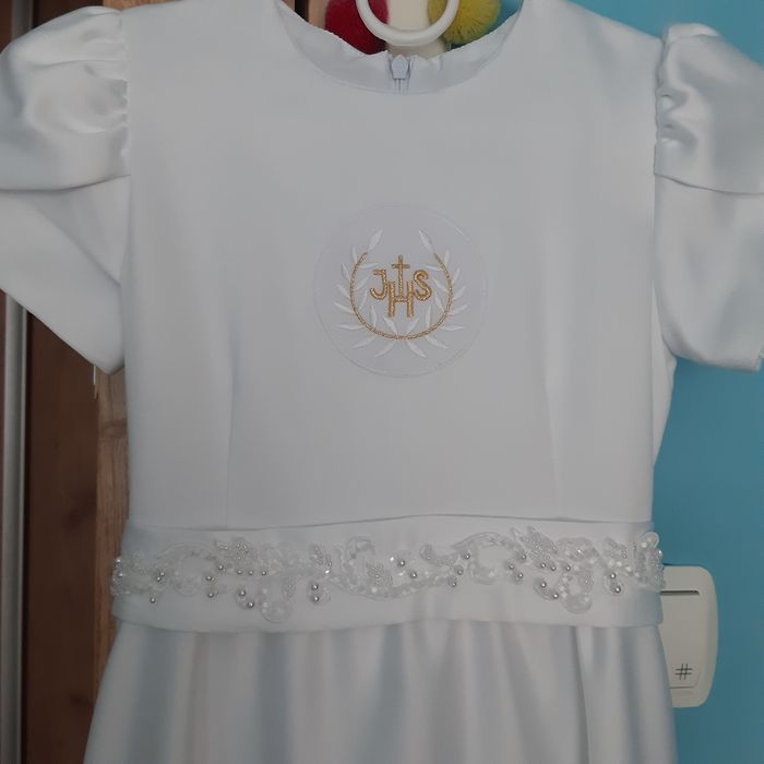 Komplet dziewczęcy na komunię rozm.140/146