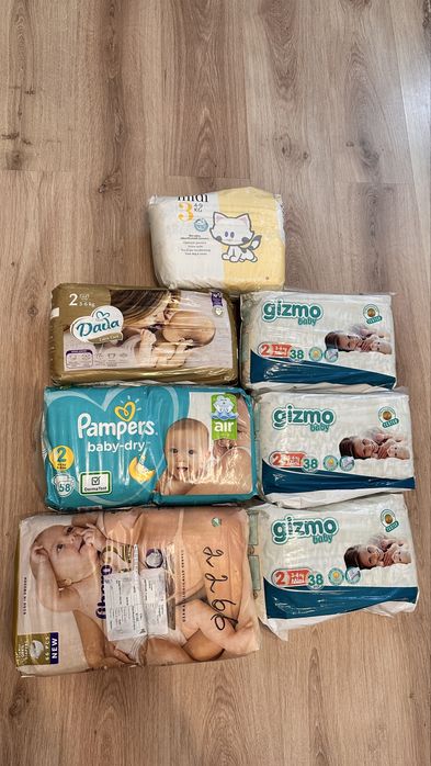 Памперсы 2 номер по 250