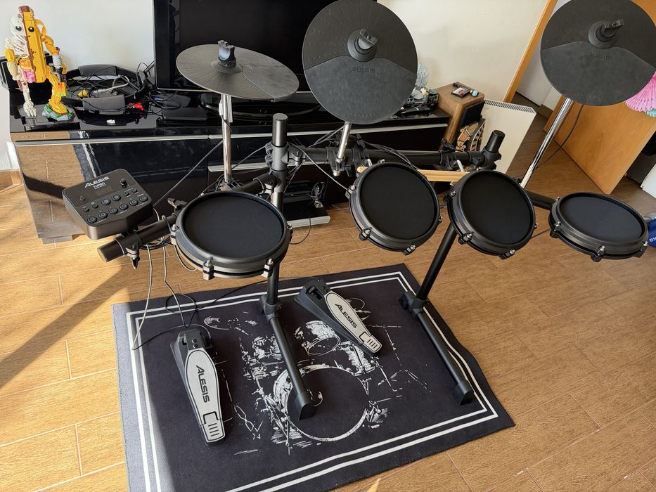 Bateria Eletrónica com 7 peças Alessis