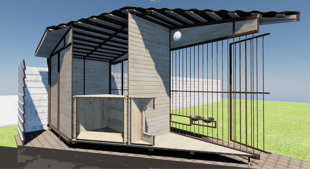 Проектирование и расчет вольеров, навесов, кровель и МАФов