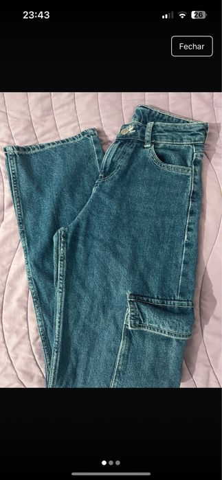 Calças cargo bershka