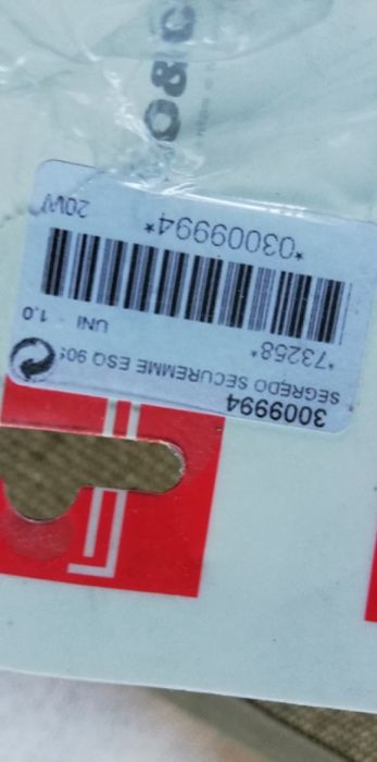 Segredo de fechadura Securemme (5 chaves originais)