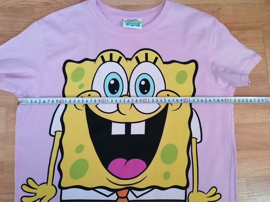 Spongebob Patryk bluza S Patryk h&m, t-shirt Spongebob Cropp M
