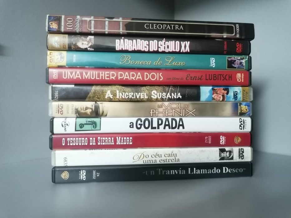 Grande colecao de DVDs Classicos e de Culto