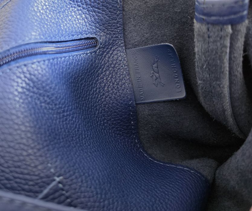 Шкіряна сумка Longchamp оригінал