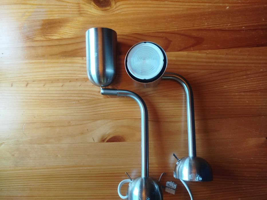 metalowe kinkiety ścienne Ikea