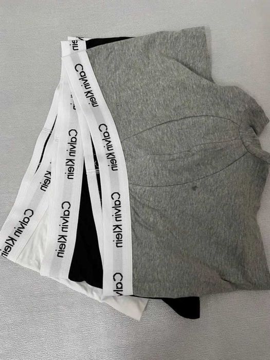 Calvin Klein Męskie bawełniane majtki - 3 sztuki, uniwersalne