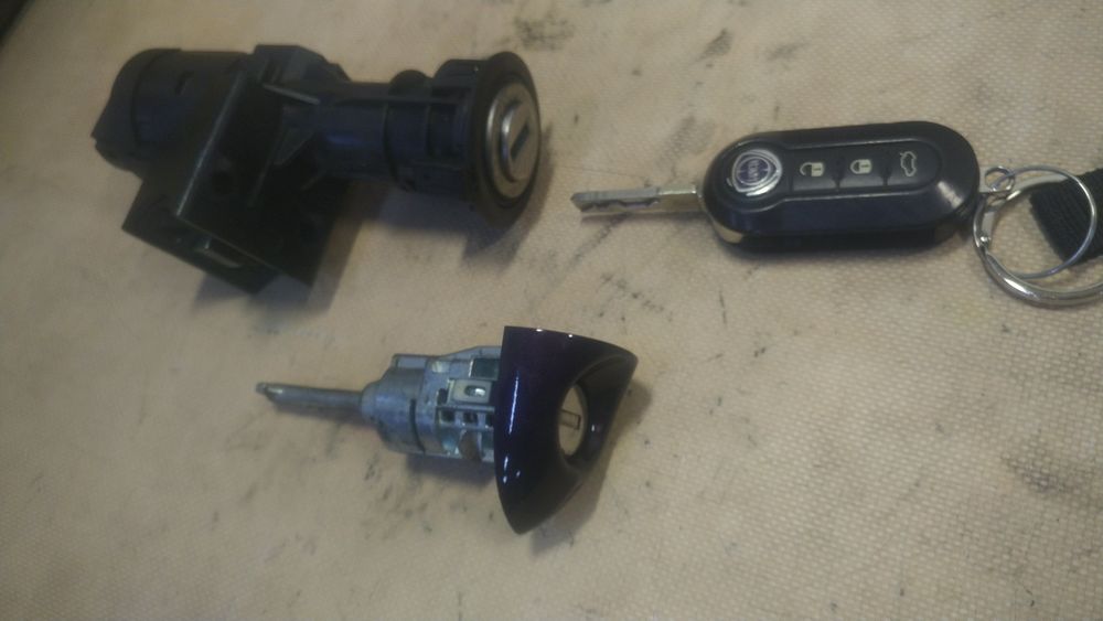 ) Lancia Ypsilon zestaw startowy stacyjka kluczyk komputer licznik 1.2