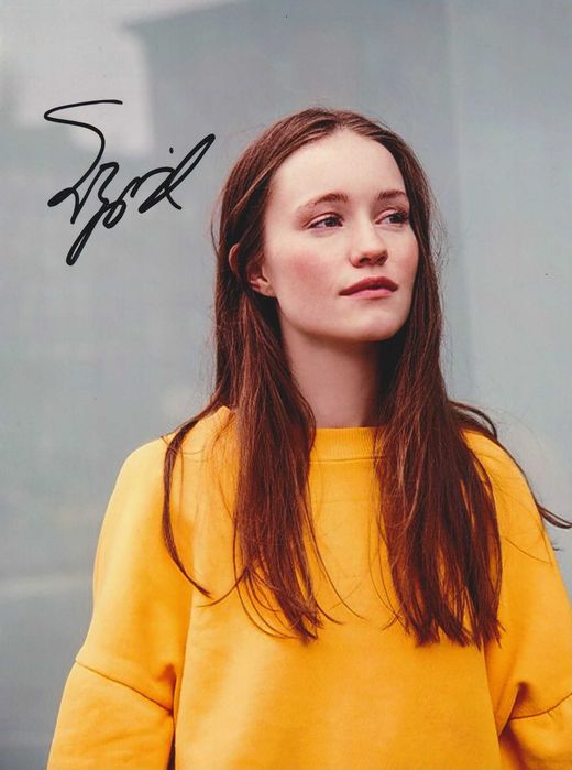 Sigrid - autograf, fotografia 15x20 cm