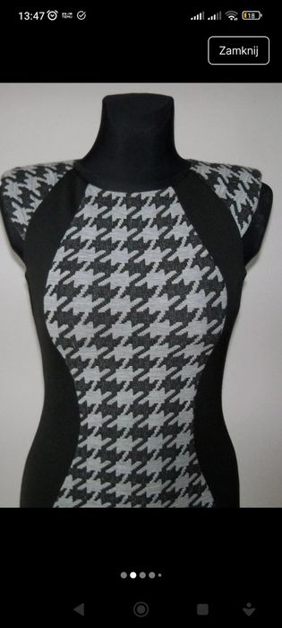 Sukienka wyszczuplające SX