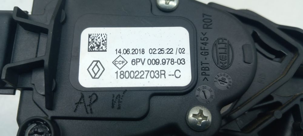 Pedal do acelerador DACIA Sandero II (5S_)