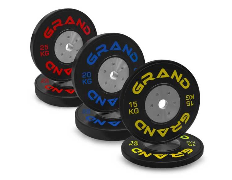Bumper Competition BLACK SET 150kg GRAND - Zestaw obciążeń bumperowych