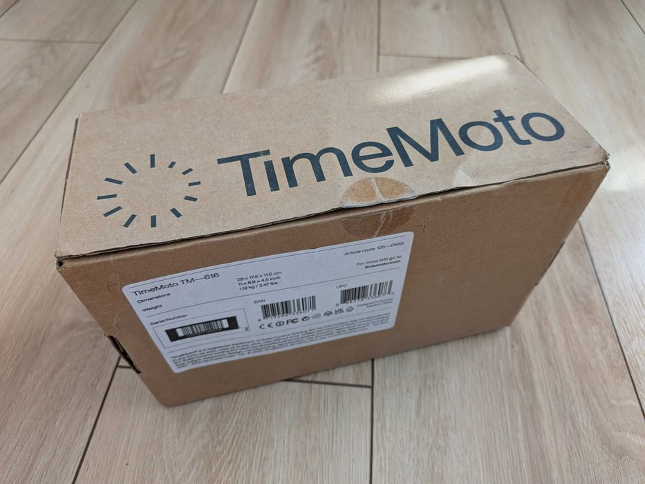 Rejestrator czasu pracy TimeMoto TM-616 / Terminal RFID / Komplet
