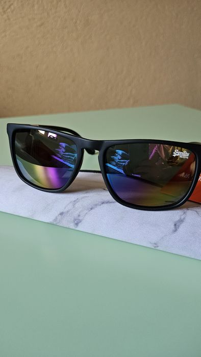SuperDry sds shockwave okulary przeciwsłoneczne męskie unisex. Nowe