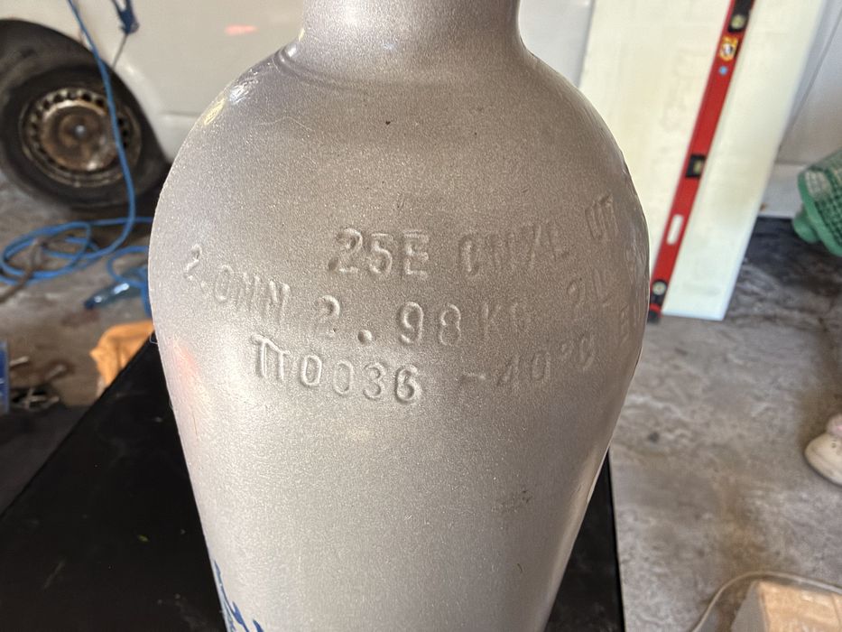 Butla co2 do akwarium 2l