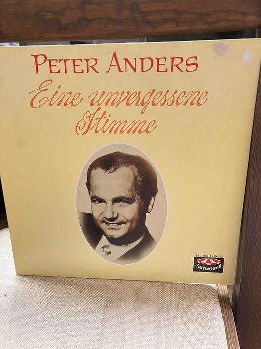 Winyl Peter Anders  " Eine unversgessene Stimme " mint